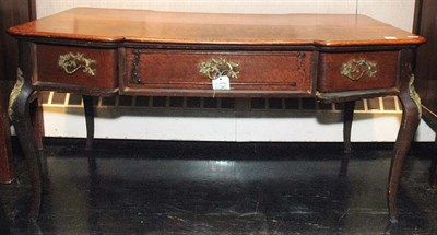 Lot 149 - Provincial Louis XV Style Oak Bureau Plat...