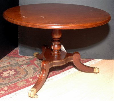 Lot 286 - Georgian Style Brass Inlaid Low Table Height...