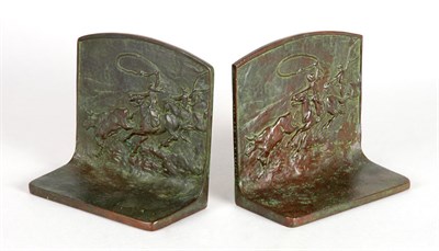 Lot 2372 - Pair of Tiffany & Co. Patinated-Bronze...