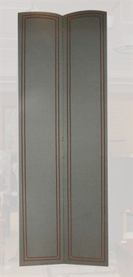 Lot 3306 - Upholstered Six-Panel Screen Height 10 feet,...
