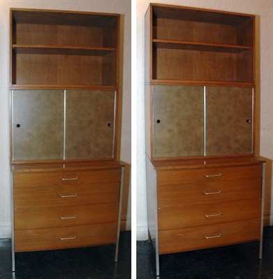 Lot 187 - Pair of Mahogany Chests of Drawers; Together...