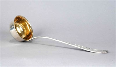 Lot 4137 - German Silver Punch Ladle Approximately 7 ounces.
