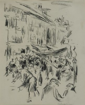 Lot 1124 - Max Liebermann German, 1847-1935 Judengasse im...