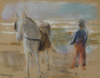Lot 1125 - Max Liebermann German, 1847-1935 PFERD AM...