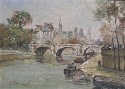 Lot 3046 - M. Janpol French, 20th century VIEW OF THE...