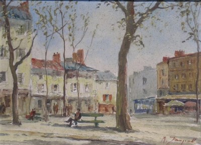 Lot 3047 - M. Janpol French, 20th century VIEW OF PARIS...