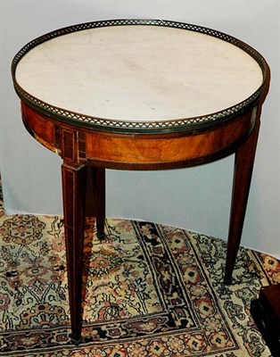 Lot 476 - Louis XVI Gilt-Metal Mounted Inlaid Kingwood...