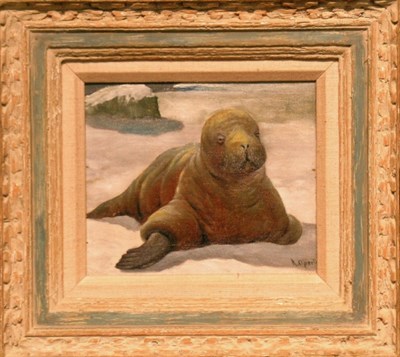 Lot 40 - Albert Operti American, 1852-1927 THE WALRUS...