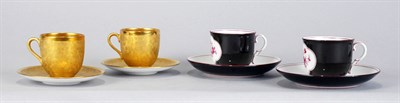 Lot 3230 - Ten Nymphenburg Porcelain Cups and Twelve...