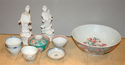 Lot 418 - Pair of Chinese Blanc de Chine Porcelain...