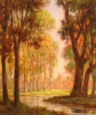 Lot 16 - George Fox American, 20th century A SUNLIT...