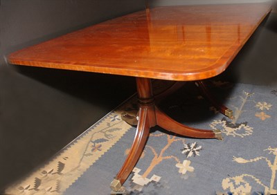 Lot 3238 - Georgian Style Mahogany Dining Table with Two...