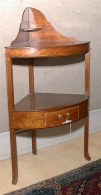 Lot 325 - Georgian Style Mahogany Corner Washstand...