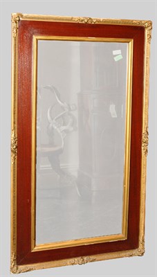 Lot 160 - Parcel Gilt Mahogany Mirror 19th Century...