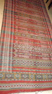 Lot 494 - Turkish Kilim Anatolia, circa 1925 The madder...