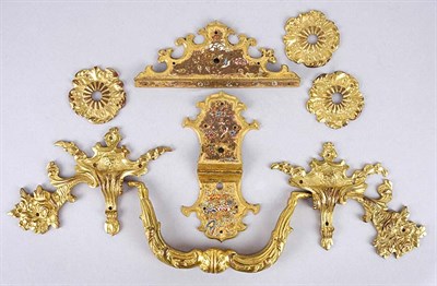 Lot 567 - Group of Gilt-Bronze Handles