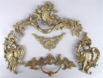 Lot 571 - Group of Gilt-Bronze Handles