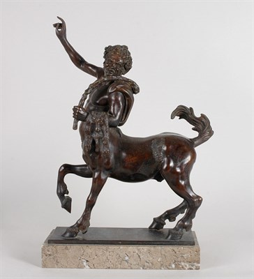 Lot 2293 - Italian Patinated-Bronze Figure After a model...