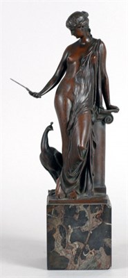 Lot 2486 - Patinated-Bronze Figure After a model by...