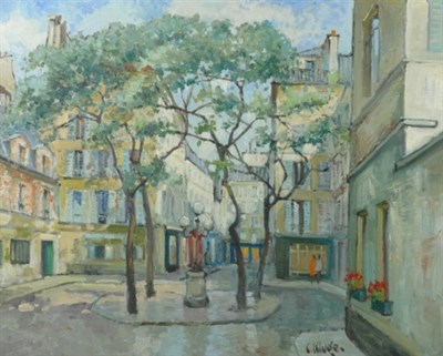 Lot 1139 - Constantin Kluge French, b.1912 LA PLACE DE...