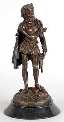 Lot 2403 - Bronze Figure After a model by Doriot Modeled...