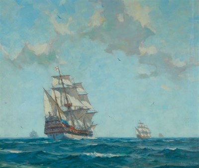 Lot 2015 - Gordon Hope Grant American, 1875-1962 THE KING'...