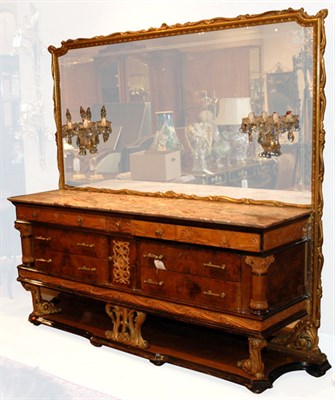 Lot 2536 - Italian Neoclassical Style Carved Fruitwood...