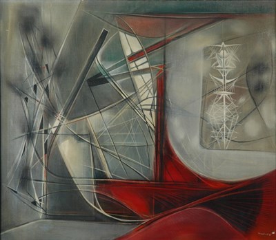 Lot 1056 - Jimmy Ernst American, 1920-1984 ABSTRACT IN...