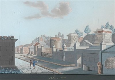 Lot 13 - Neapolitan School 19th Century VIEWS OF...