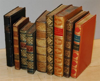 Lot 4329 - [BINDINGS] Group of Thirteen Volumes 12mo and...