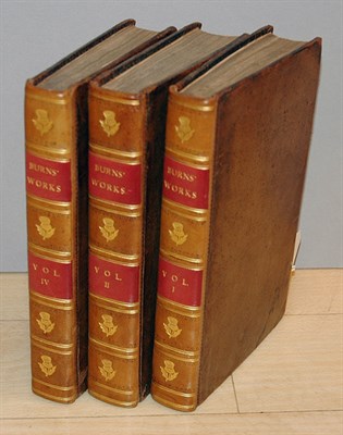 Lot 4331 - [BINDINGS] BURNS, ROBERT Works Frontispiece...
