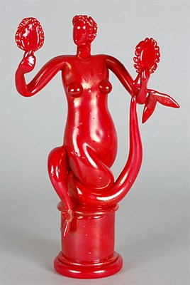 Lot 2752 - Alfredo Barbini Blown Glass Figure Designed by...