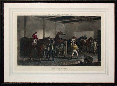 Lot 3141 - After J. F. Herring THOROUGHBREDS Hand-colored...