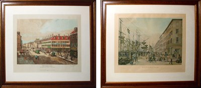 Lot 3143 - L. Augier NEW-YORK IN 1834 Hand-colored...