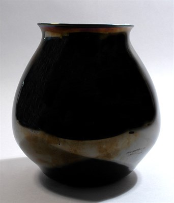 Lot 2691 - Tiffany Favrile Glass Vase Of globular form,...
