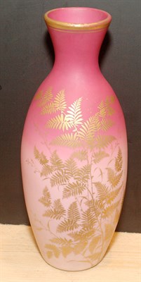 Lot 2693 - New England Peachblow Glass Vase Circa 1886-90...
