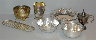 Lot 3383 - Miscellaneous Group of Silver Plated Table...