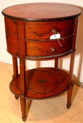 Lot 3208 - Georgian Style Polychrome Highlighted...