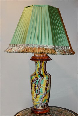 Lot 257 - Chinese Four Colored Porcelain Vase Early 20th...