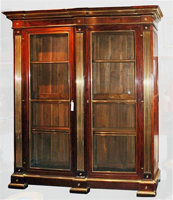 Lot 284 - Louis XVI Style Brass Mounted Mahogany...