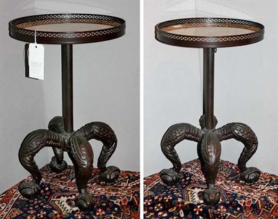 Lot 278 - Pair of Neoclassical Style Bronze and Cast...
