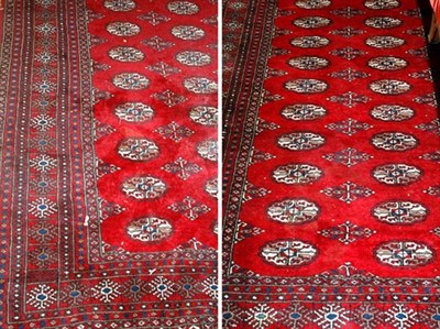 Lot 3656 - Two Pakistan Bokhara Carpets Pakistan,...