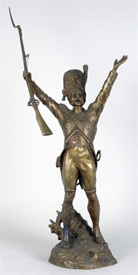 Lot 2441 - Gilt-Bronze Figure After a model by D. Grisard...