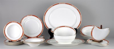 Lot 484 - Royal Worcester Porcelain Dinner Service In...