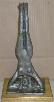 Lot 76 - Goulet RECLINING NUDE Signed Goulet Marble...