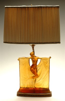 Lot 2634 - Lalique Molded Glass Figure Suzanne Marcilhac...