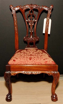 Lot 3550 - Georgian Style Mahogany Child's Chair