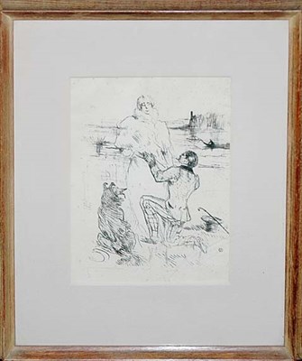 Lot 1085 - Henri de Toulouse-Lautrec DECLARATION (DETEIL...