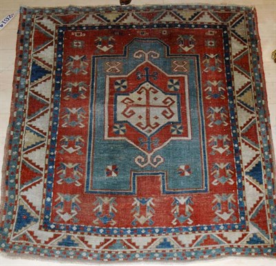 Lot 2614 - Fachralo Kazak Prayer Rug Southwest Caucasus,...