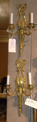 Lot 2639 - Pair of Caldwell Louis XVI Style Gilt-Bronze...